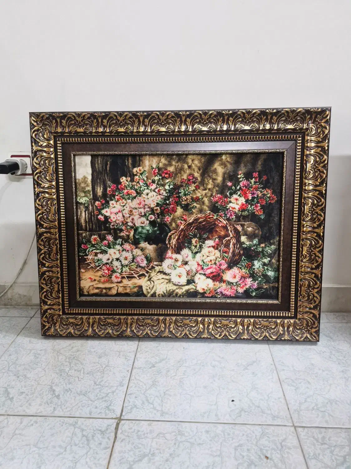 تابلو فرش ماشینی|تابلو فرش|ری, شهادت|دیوار