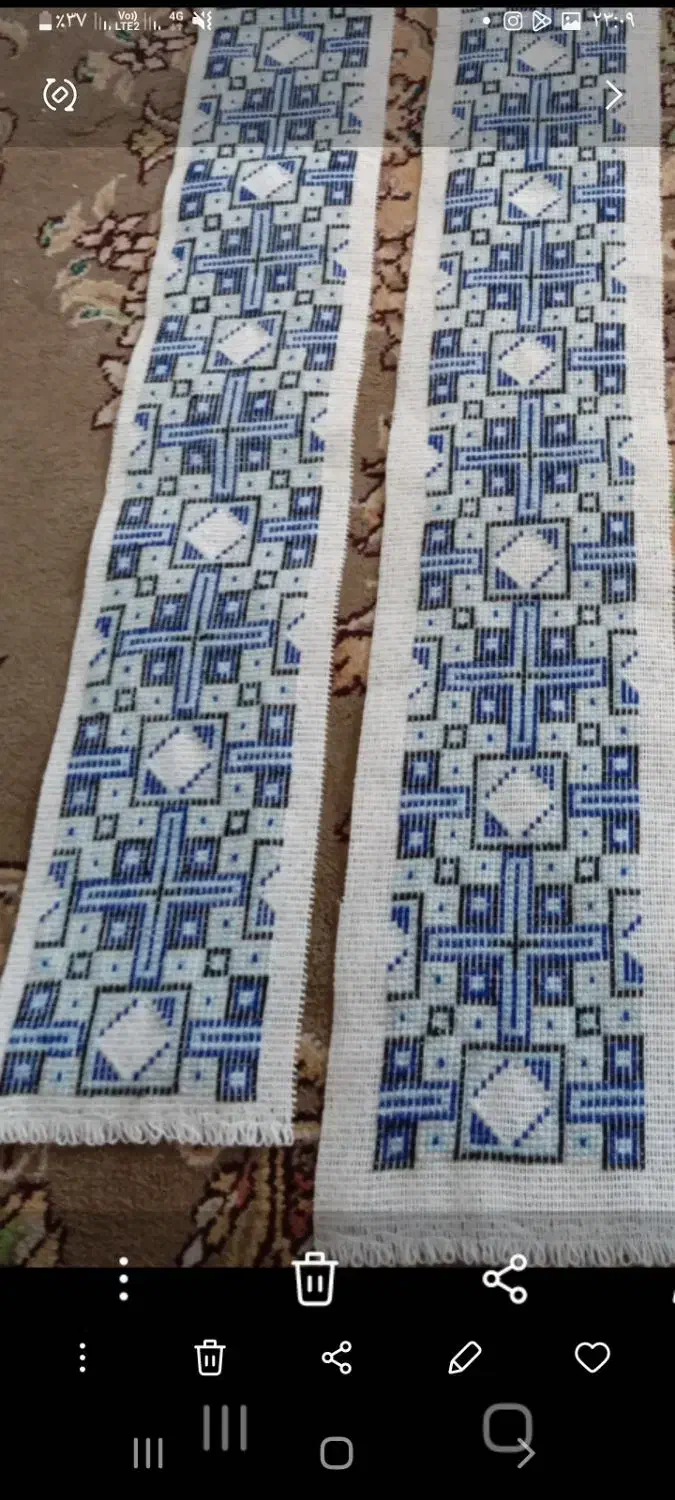 سوزن دوزی مانتو|لوازم خیاطی و بافتنی|زابل, |دیوار