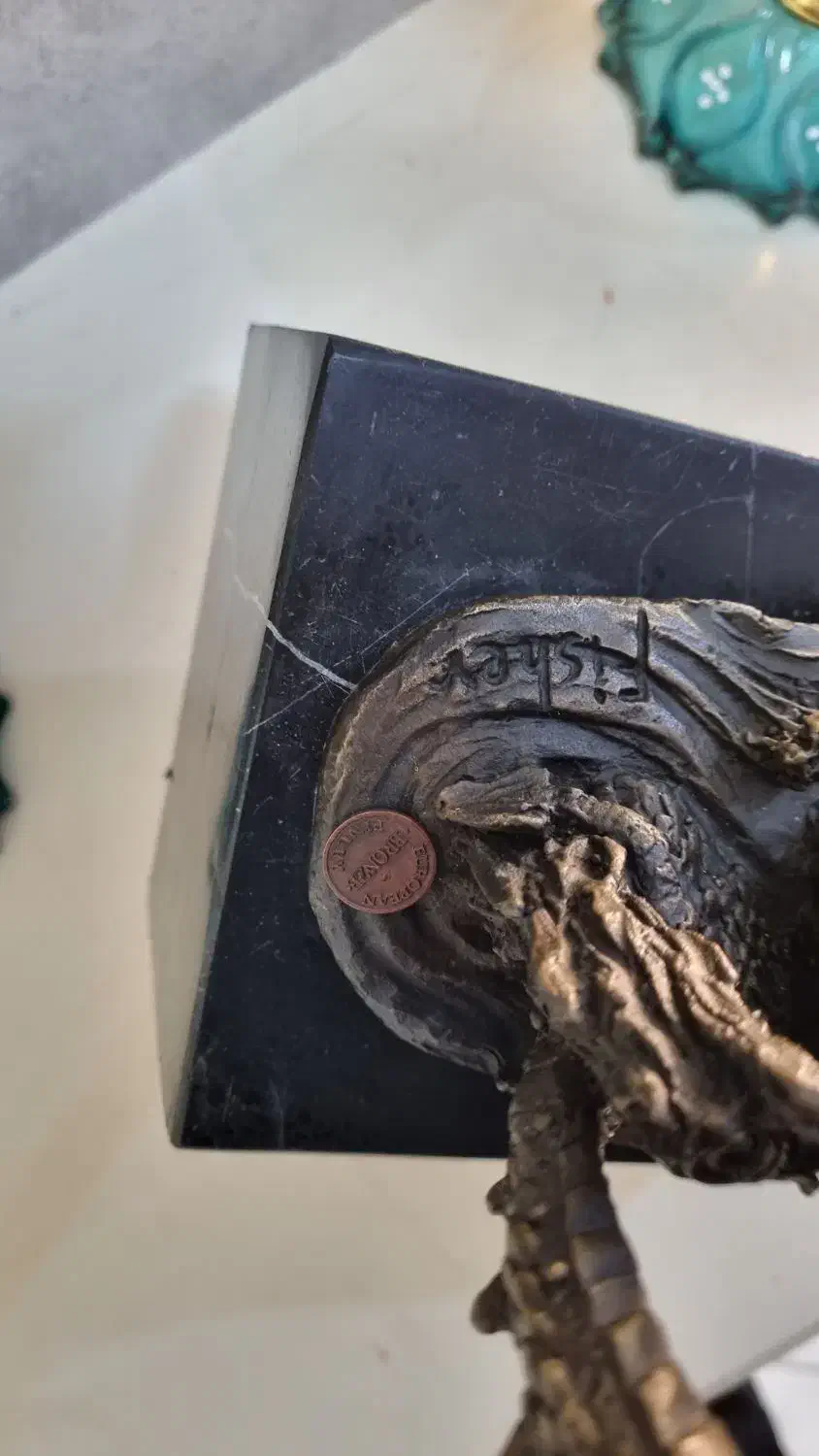 مجسمه برنزی اژدها ی|مجسمه، تندیس، ماکت|تهران, فردوسی|دیوار