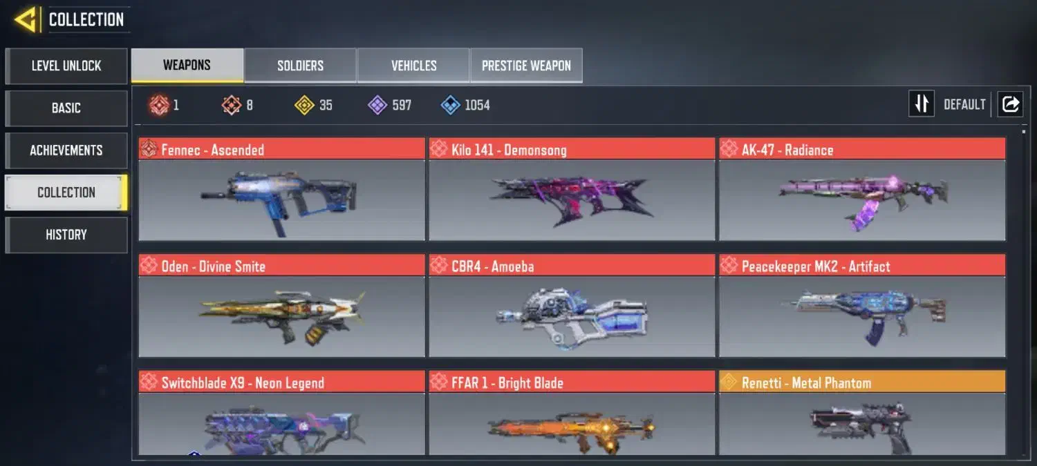 اکانت کالاف موبایل تک هند چنج|کنسول، بازی ویدئویی و آنلاین|جوادآباد, |دیوار