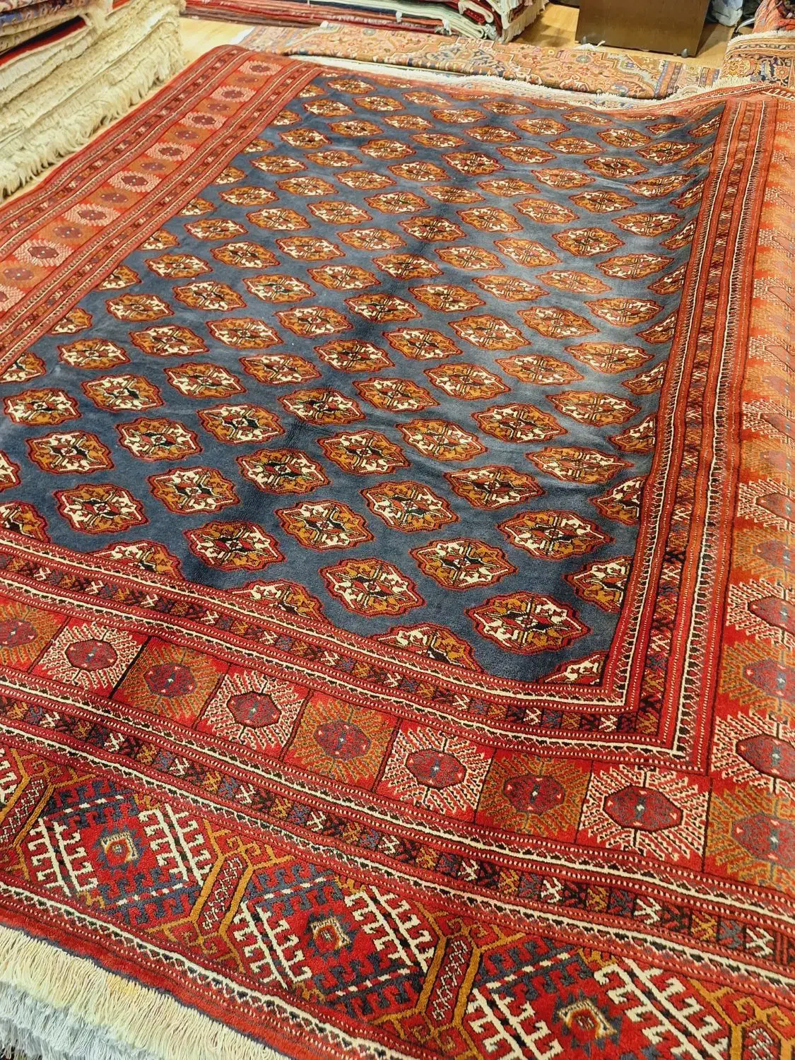 ۹متری دستباف ترکمن رنگ خاص|فرش|تهران, اکباتان|دیوار