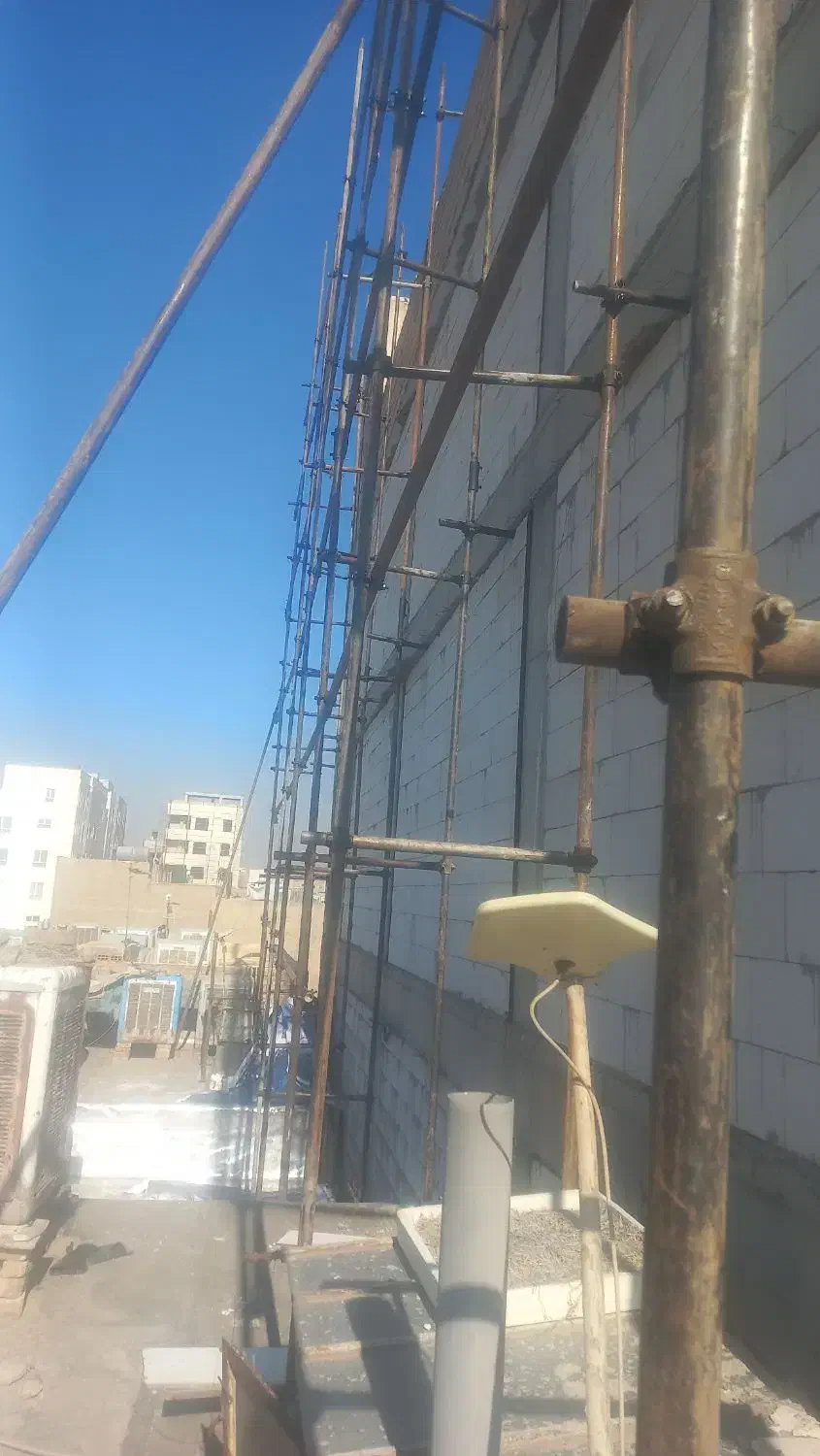 نصب انواع داربست فلزی|خدمات پیشه و مهارت|گرمسار, |دیوار