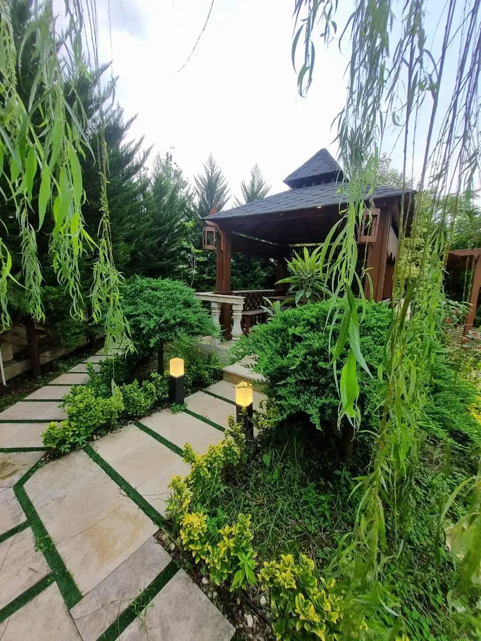 نما مدرن دوبلکس Fول فرنیش 400 متر با انواع درختان|فروش خانه و ویلا|نور, |دیوار