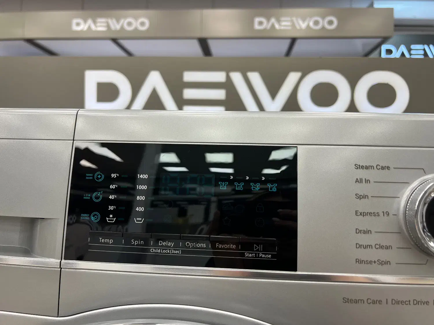 لباسشویی ویترینی دوو|ماشین لباسشویی و خشککن لباس|صومعهسرا, |دیوار