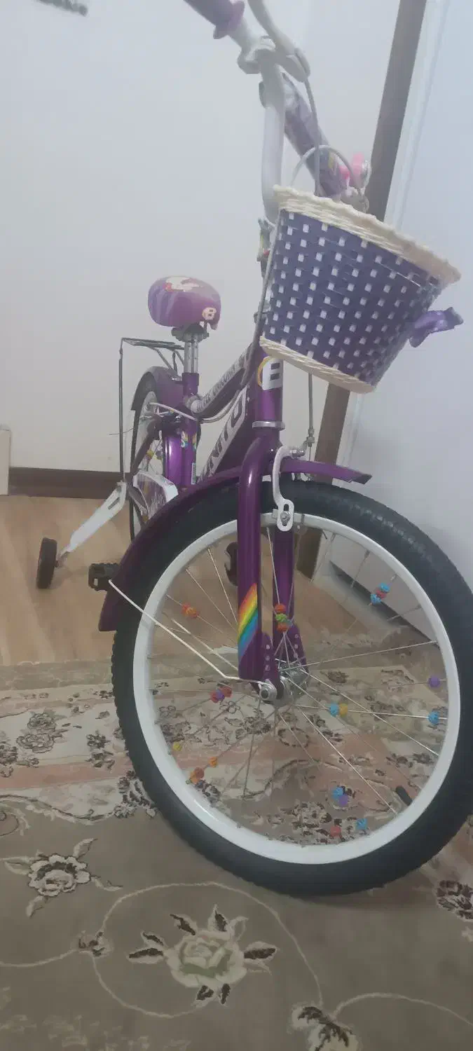 فروش دوچرخه  دخترانه ۲۰  نو|دوچرخه، اسکیت، اسکوتر|قم, حاج زینل|دیوار