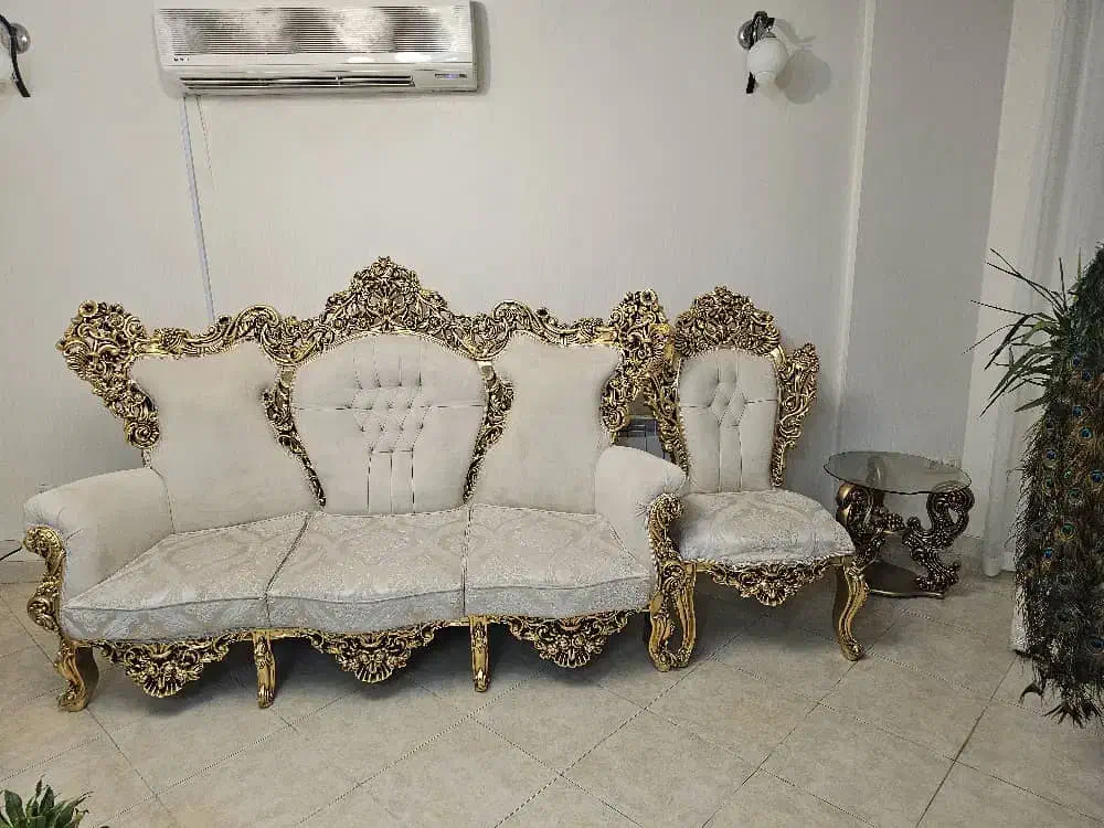 مبل ۹ نفره در حد نو|مبلمان خانگی و میز عسلی|شیراز, ابیوردی|دیوار