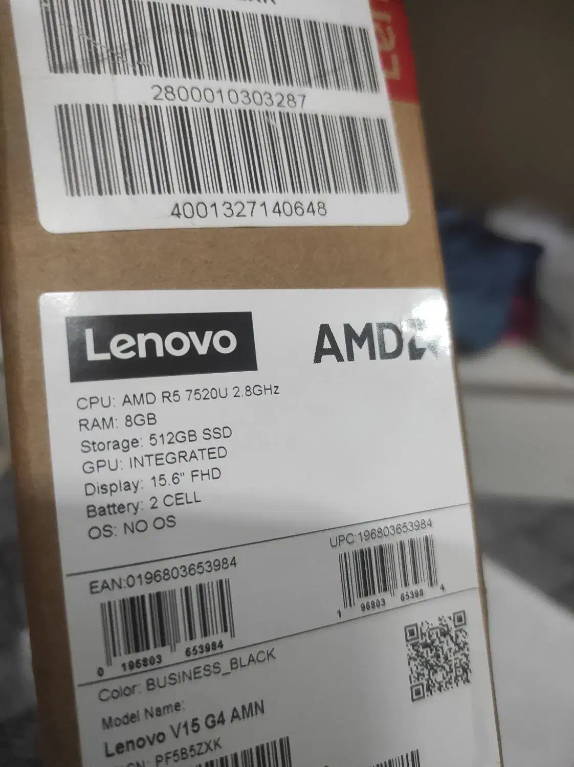 لپ‌تاپ Lenovo V15 G4 AMN|رایانه همراه|تهران, میدان ولیعصر|دیوار