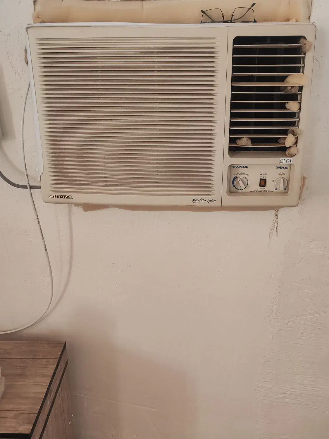 فروش یک دستگاه کولر گازی|کولر گازی و فن‌کوئل|کاکی, |دیوار