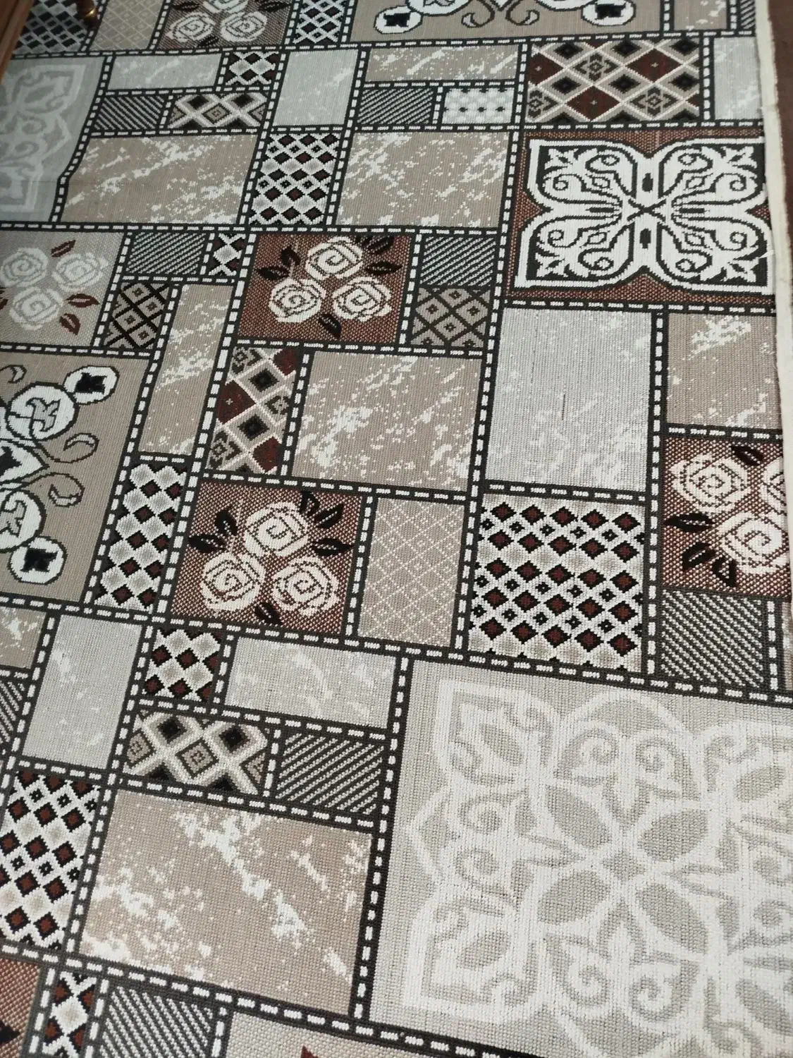 گلیم فرش خشک|گلیم، جاجیم، گبه|خرم‌آباد, |دیوار