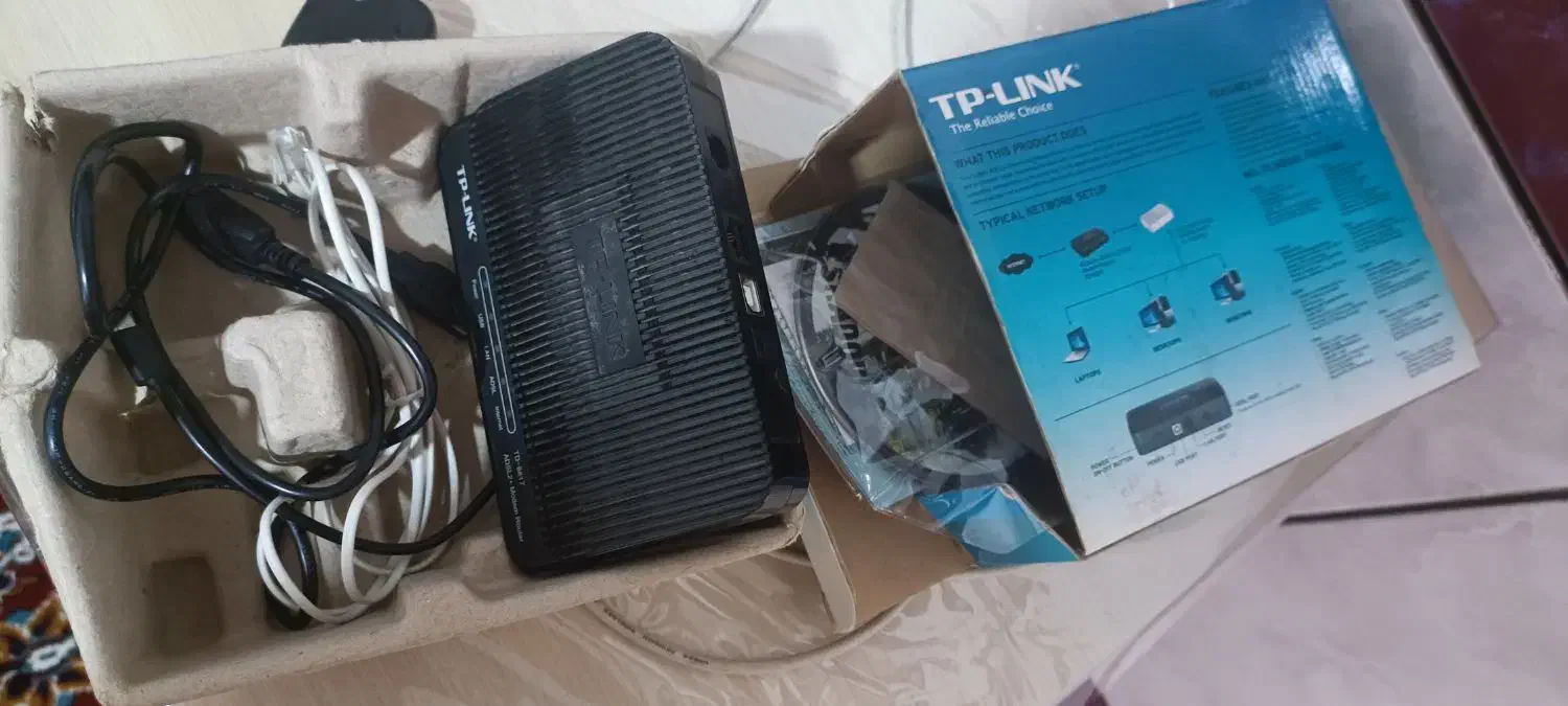 مودم تی پی لینک|مودم و تجهیزات شبکه|دورود, |دیوار