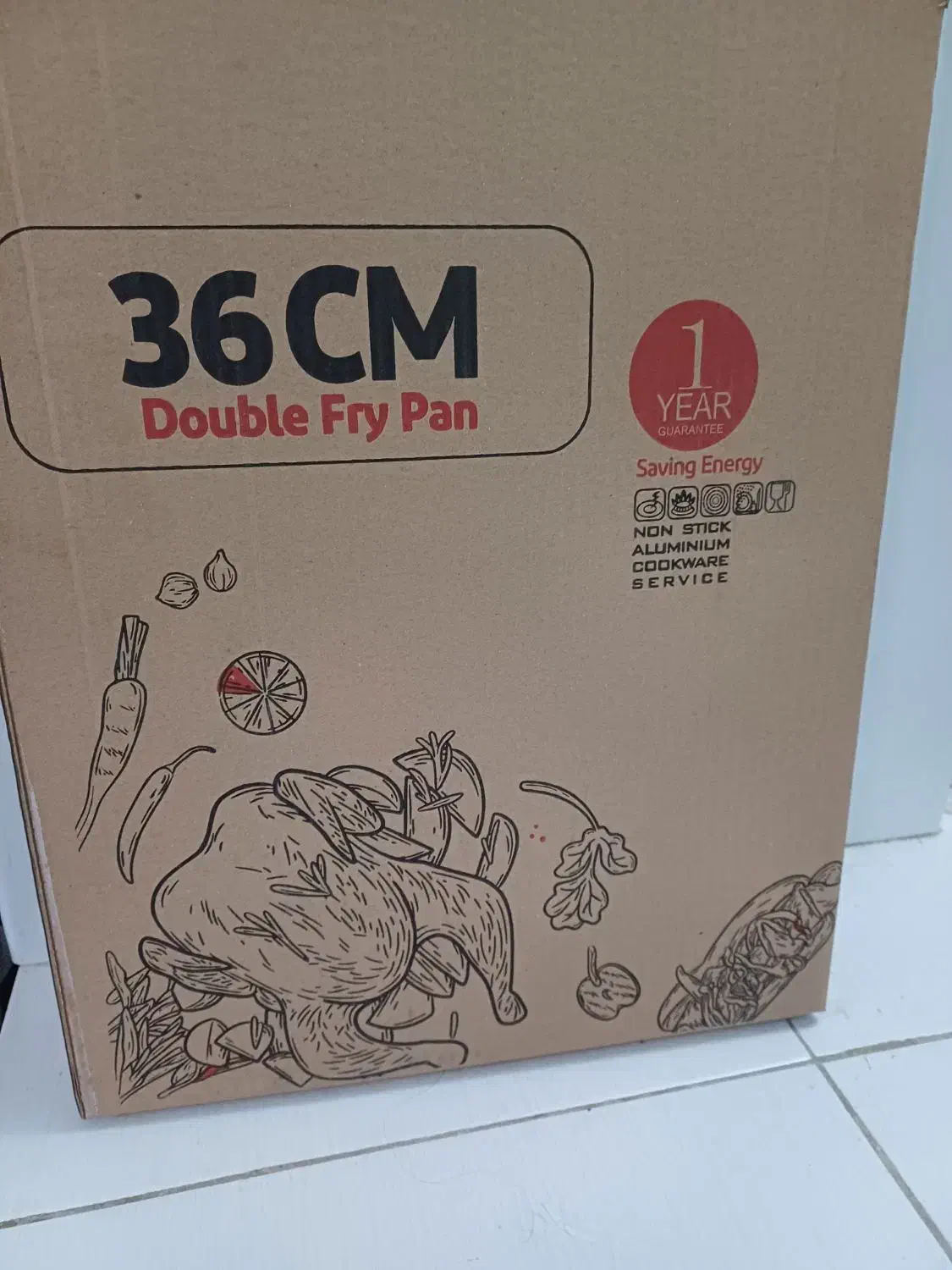 ماهیتابه دوطرفه رژیمی سایز36|ظروف پختوپز|قم, زنبیل آباد|دیوار