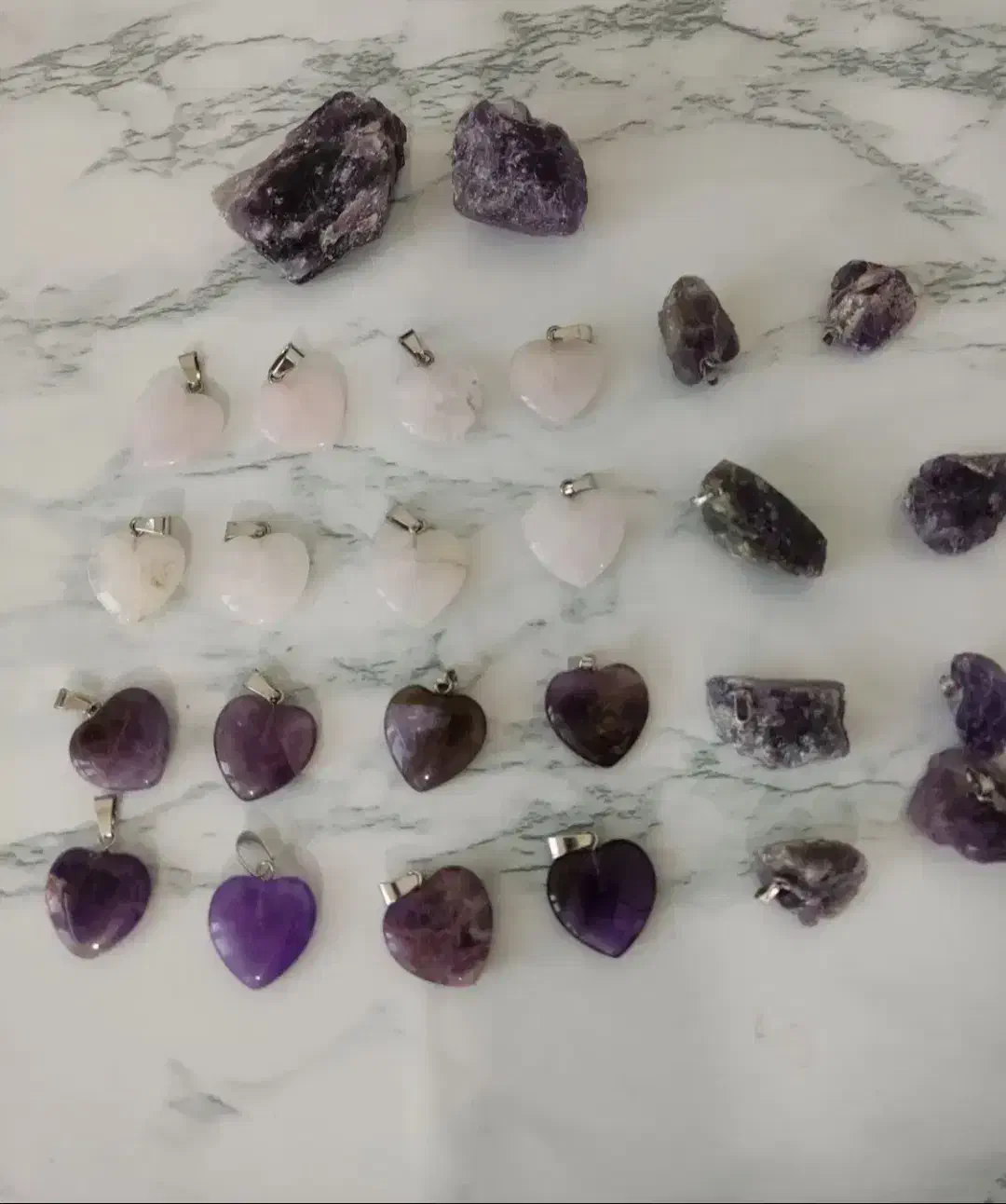 سنگ کوارتز قلبی|جواهرات|سرپل ذهاب, |دیوار