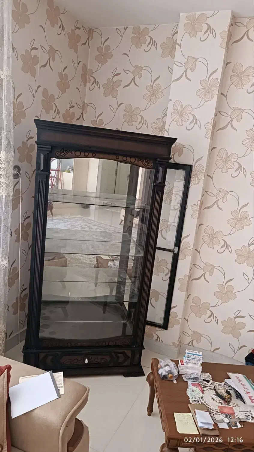 بوفه چوبی|بوفه، ویترین، کنسول|کرمانشاه, |دیوار