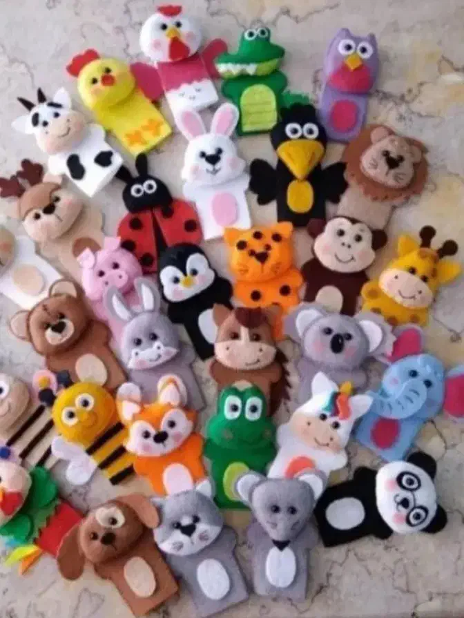 عروسک انگشتی حیوانات|صنایع دستی و سایر لوازم تزئینی|اسلامشهر, شهرک مهدیه|دیوار