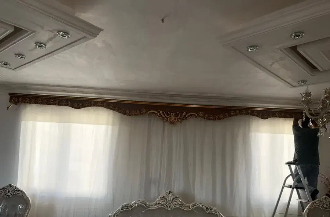 کتیبه پرده|پرده، رانر، رومیزی|محلات, |دیوار