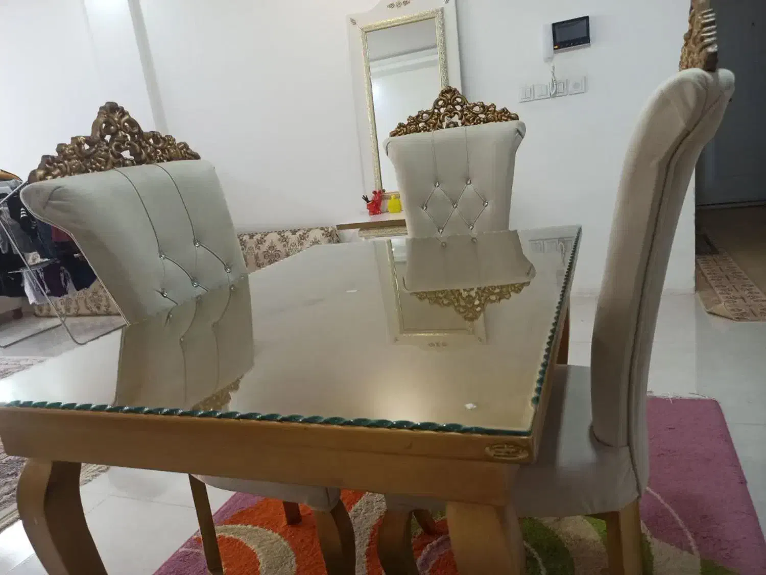 میز ناهارخوری|میز و صندلی غذاخوری|مشهد, الهیه|دیوار