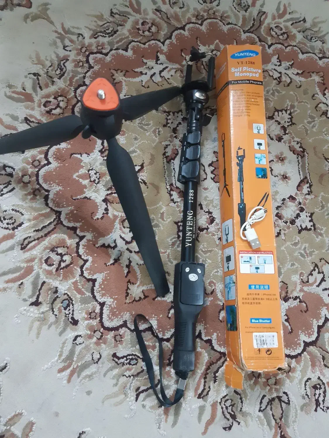 منوپاد دسته نگه دارنده گوشی و سه پایه گوشی|دوربین عکاسی و فیلمبرداری|مشهد, رده|دیوار