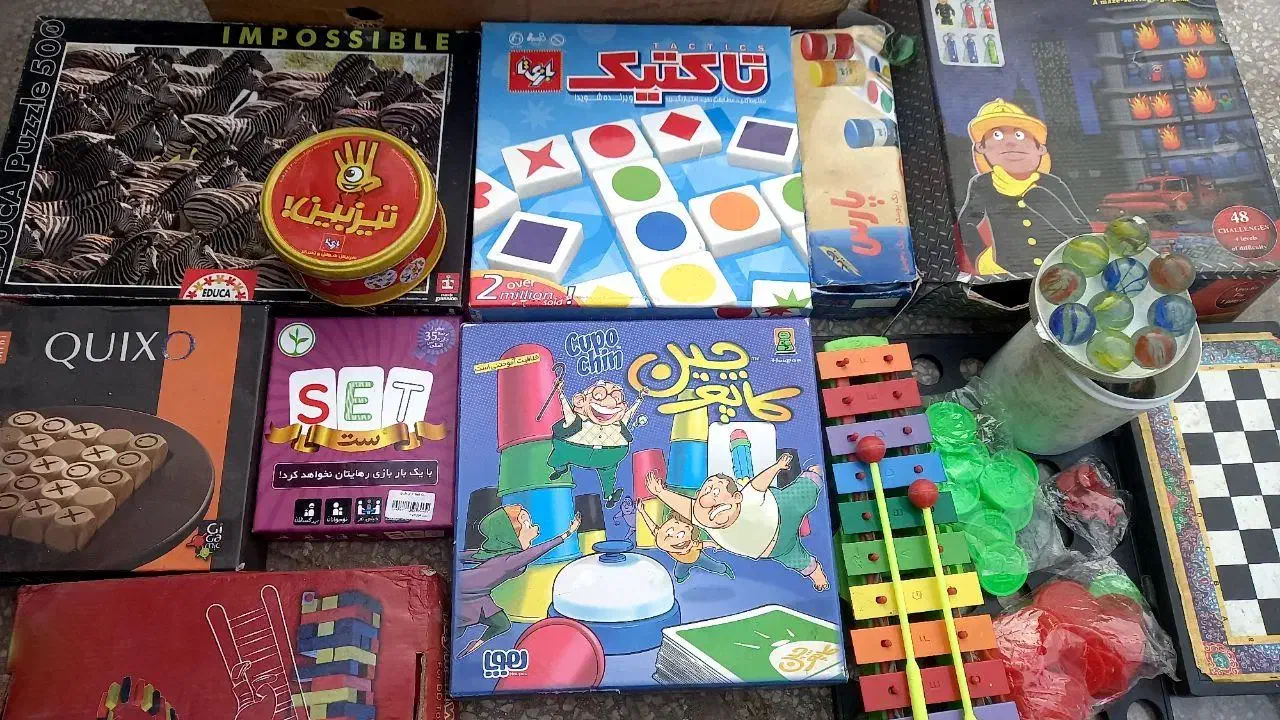 انواع بازی های فکری کودک و نوجوان|کلکسیون و سرگرمی|تهران, قیطریه|دیوار