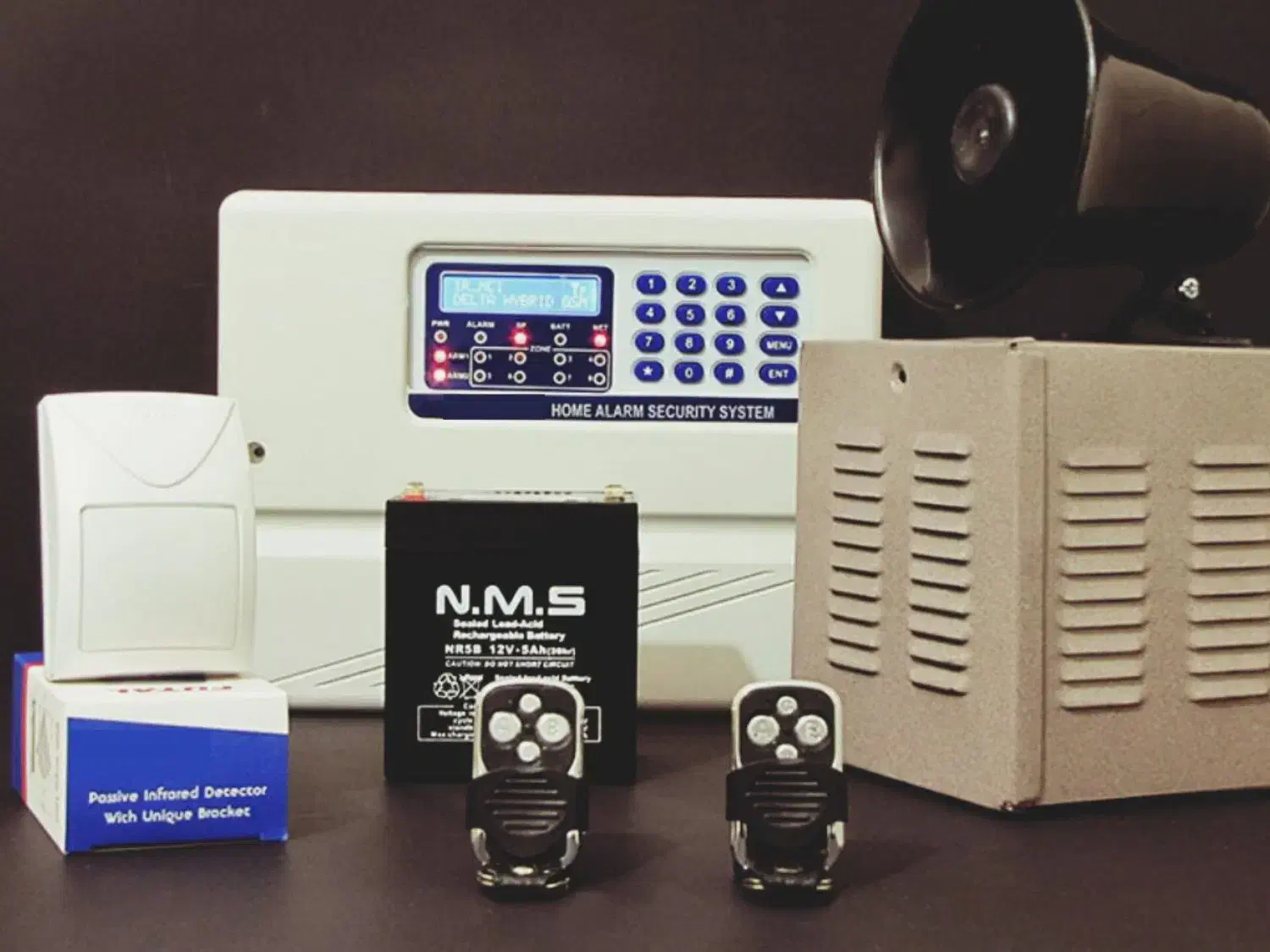 پنل دزدگیر هوشمند سیمکارتی و خط شهری|دوربین مداربسته|سیرجان, |دیوار