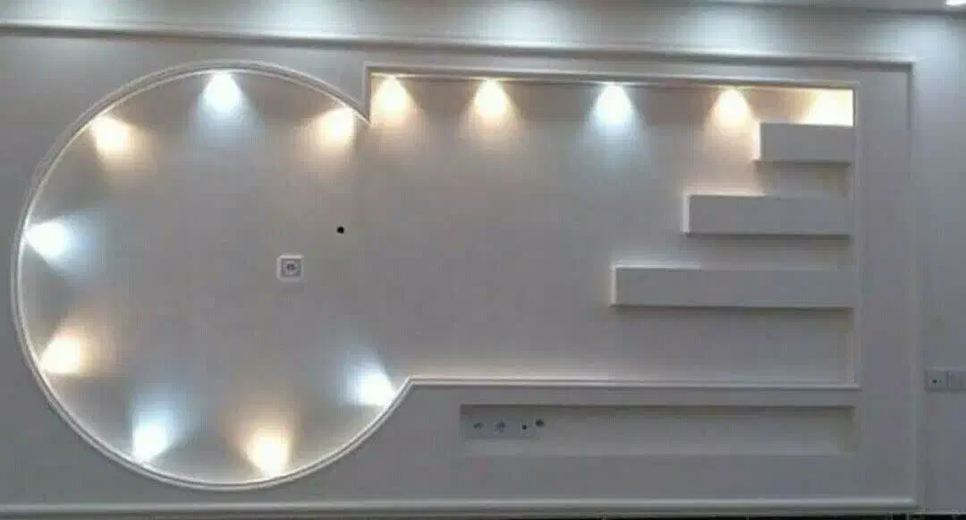 گچکاری وقاب بندی دیواربامدلهای دلخواه وترکیبی|خدمات پیشه و مهارت|میاندوآب, |دیوار