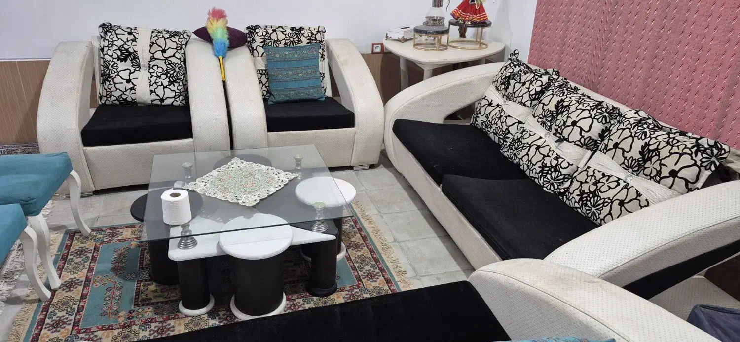 مبل شیک چرمی|مبلمان خانگی و میز عسلی|فسا, |دیوار