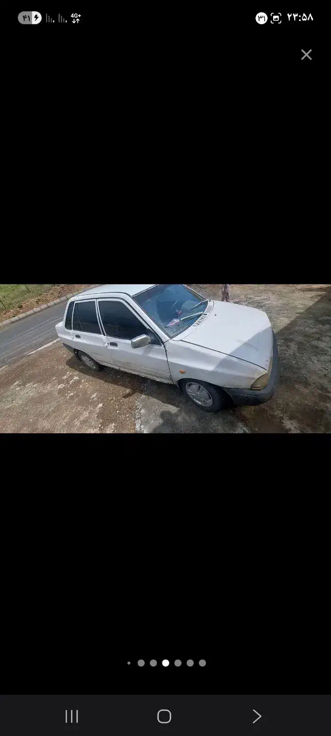 پراید ۷۶ سفید  صندوقدار|خودرو سواری و وانت|سنندج, |دیوار