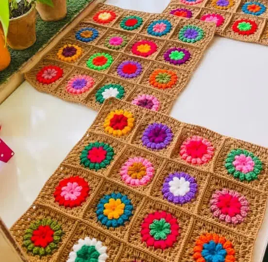 دستبافت|گلیم، جاجیم، گبه|شیراز, عفیف‌آباد|دیوار