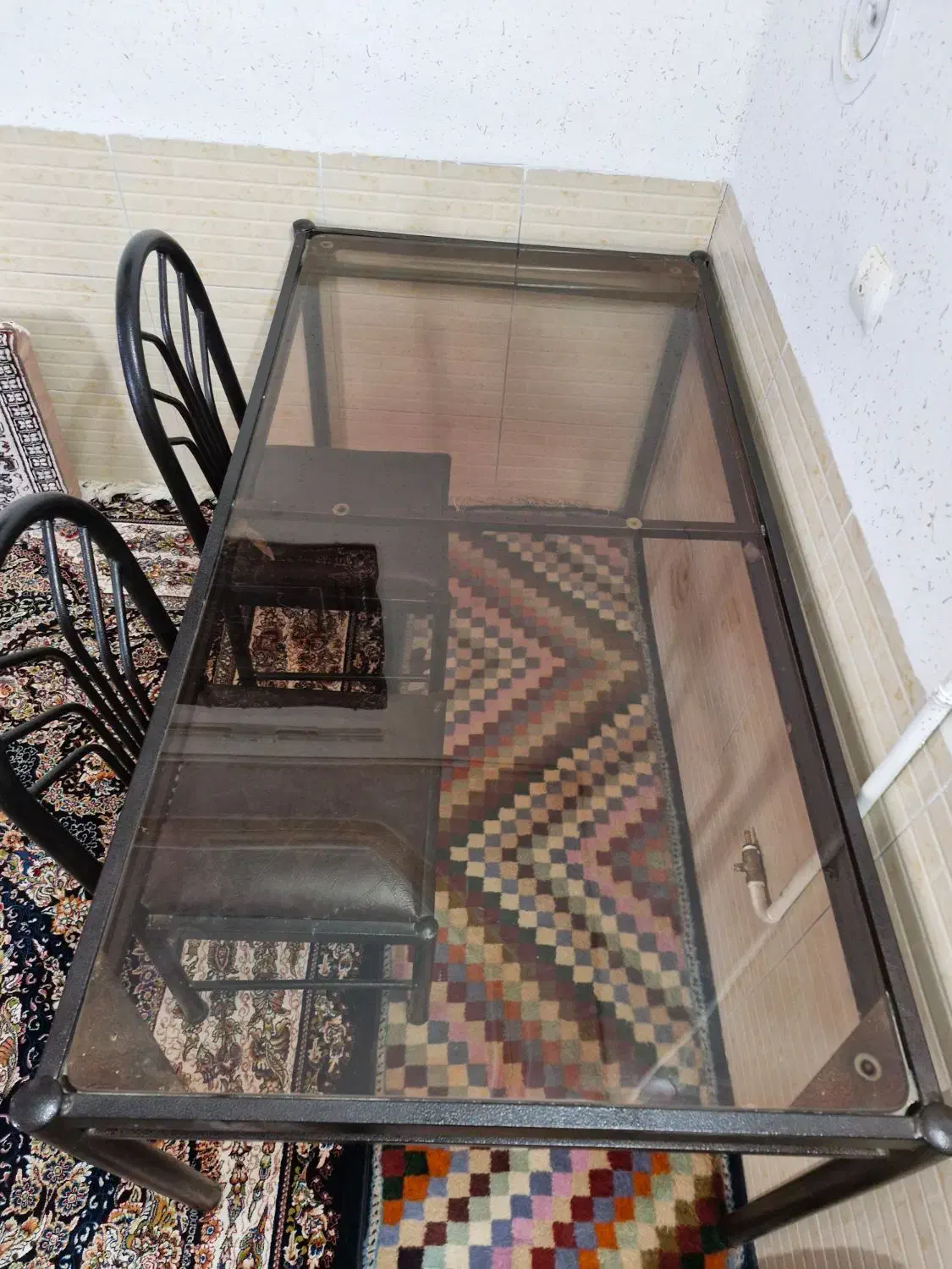 میز نهارخوری|میز و صندلی غذاخوری|بیرجند, |دیوار