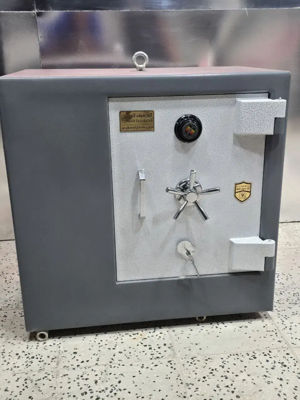 گاوصندوق زیرویترینی تک درب کتیبه سفارشی|ابزارآلات|پاکدشت, پاکدشت (مامازند)|دیوار