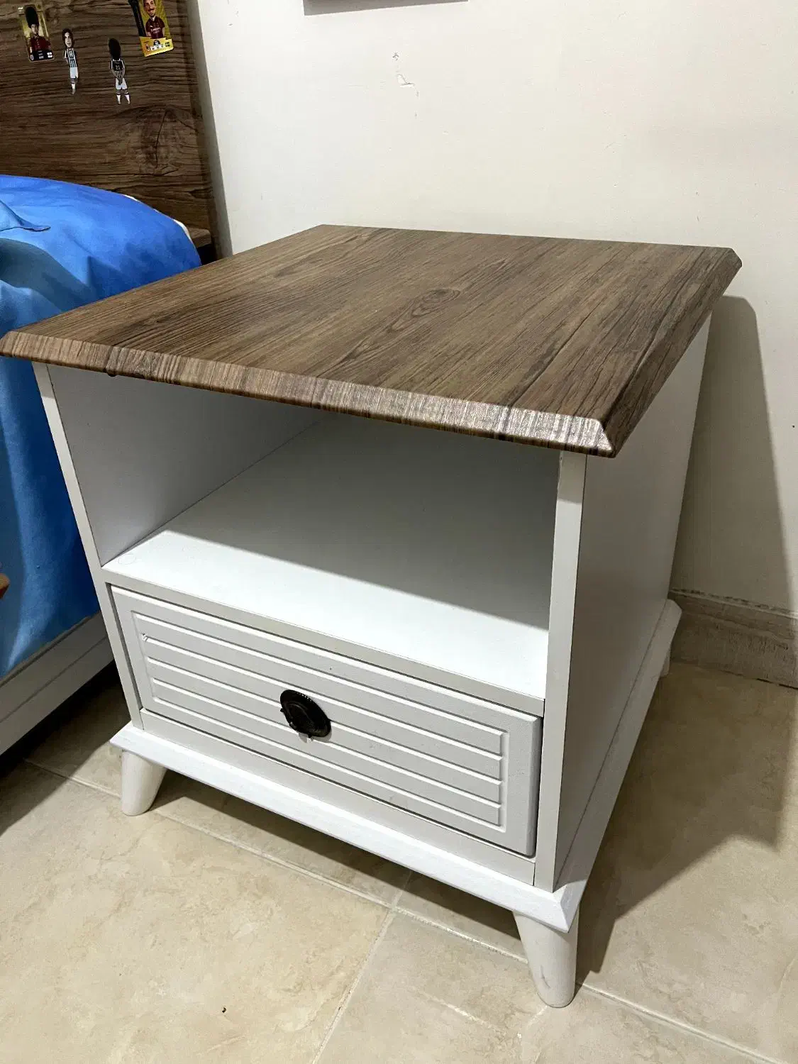 سرویس تخت و کمد نوجوان کاملا نو|تخت و سرویس خواب|وحیدیه, |دیوار