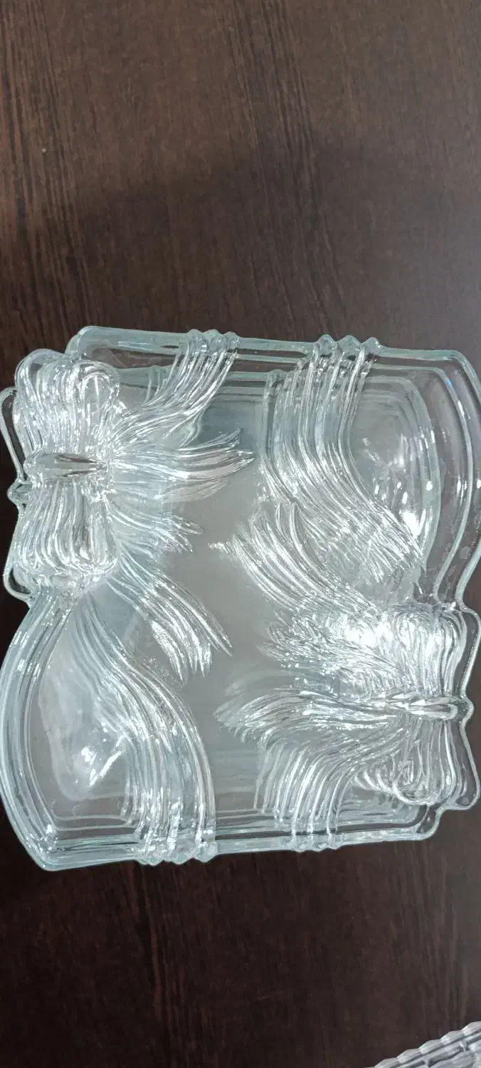 ست ظروف پاپیونی ۱۲ تیکه نو|ظروف سرو و پذیرایی|جهرم, |دیوار