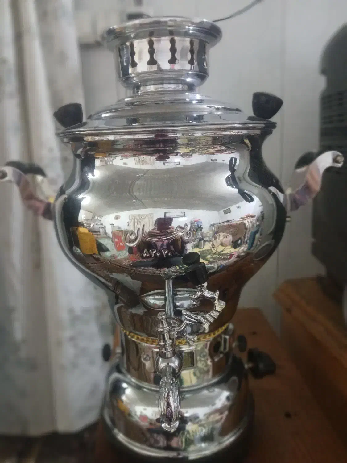 سماورگازی ماهان. مدل ماری. 6لیتری|سماور، چای‌ساز، قهوه‌ساز|گرگان, |دیوار