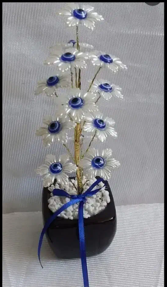 گلدان چشم نظر|گل مصنوعی|نهاوند, |دیوار