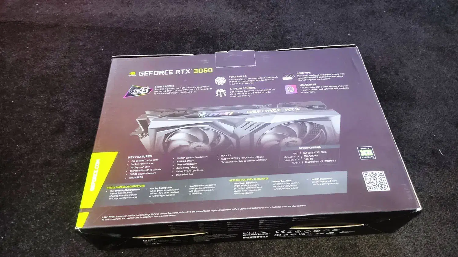 کارت گرافیک rtx 3050 8gb|قطعات و لوازم جانبی رایانه|گنبد کاووس, |دیوار