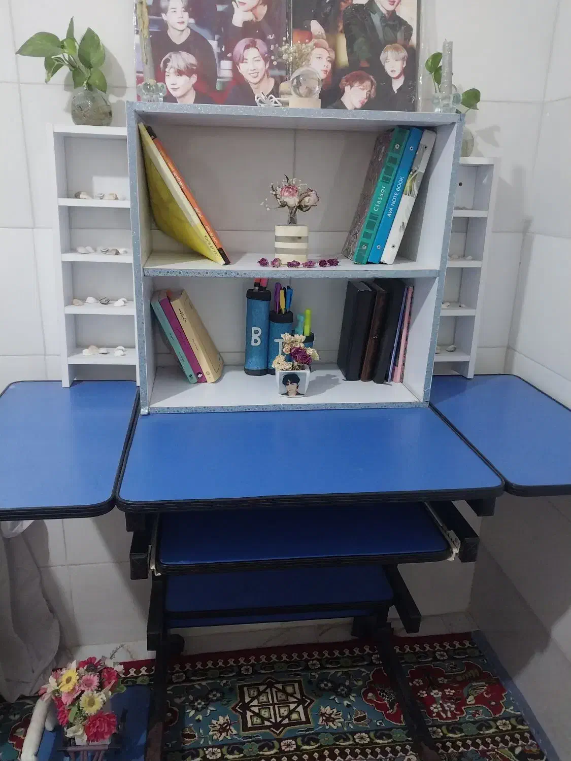 میز تحریر|میز تحریر و کامپیوتر|دورود, |دیوار