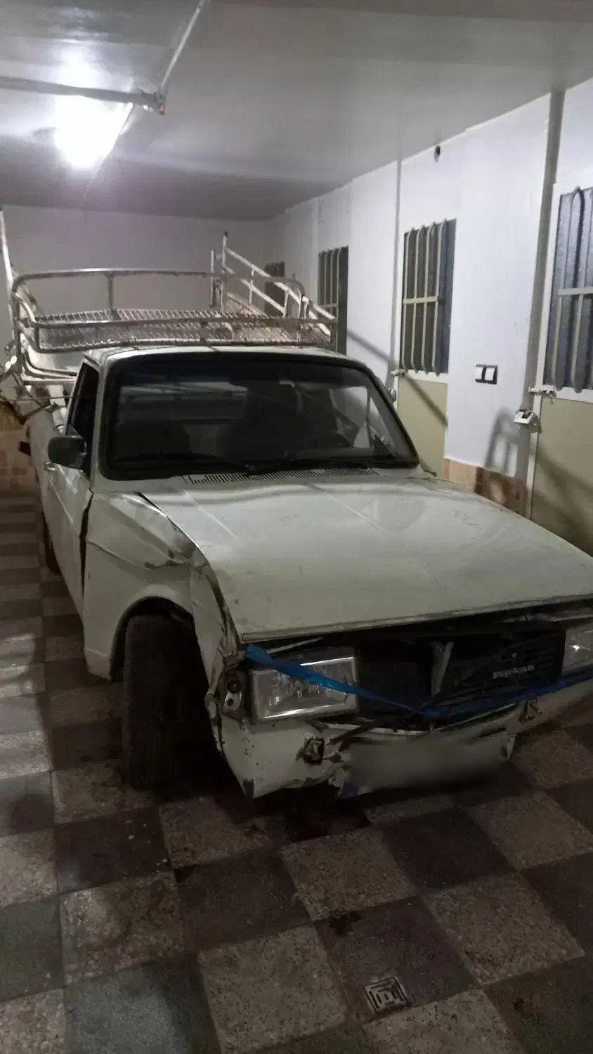 پیکان وانت دوگانه سوز کارخانه مدل ۹۰ تصادفی|خودرو سواری و وانت|همدان, |دیوار