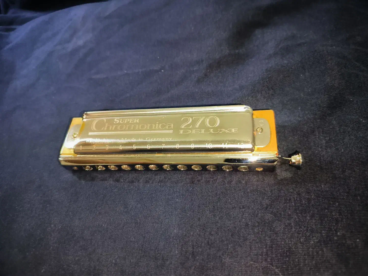 سازدهنی کروماتیک ۱۲سوراخ هوهنر super deluxe 270|سازهای بادی|مشهد, انقلاب|دیوار