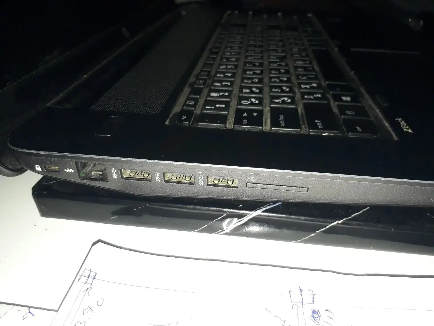 لپ تاپ hp zbook|رایانه همراه|ایلام, |دیوار