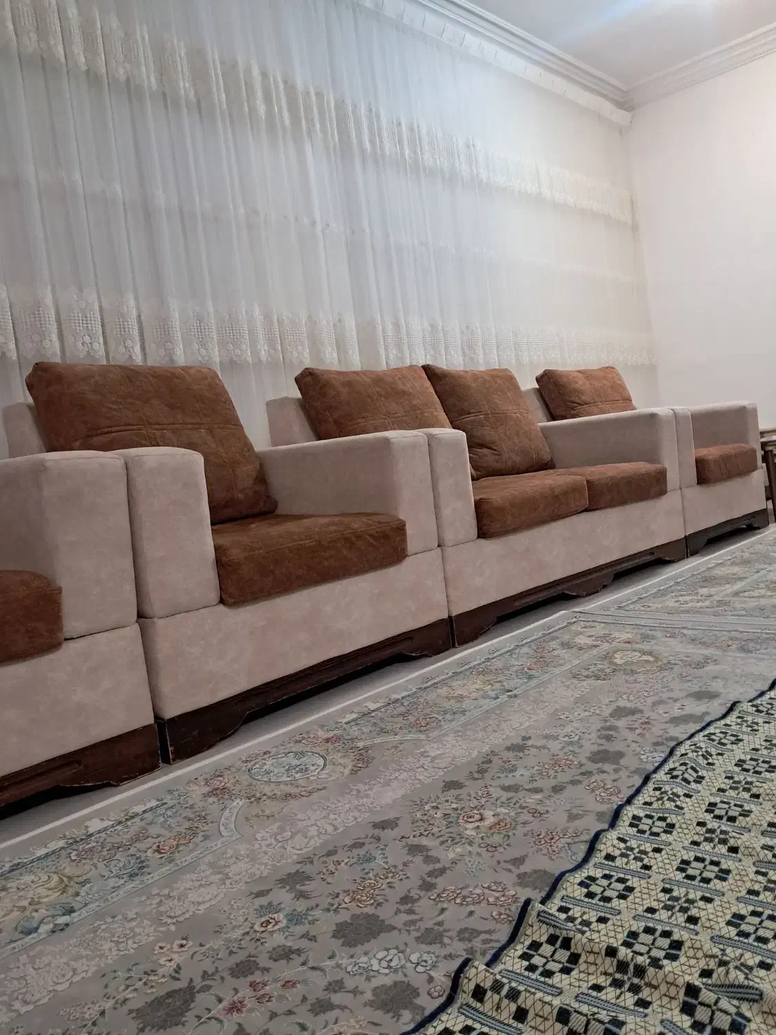 مبلمان 9 نفره|مبلمان خانگی و میز عسلی|فردوس (خراسان), |دیوار