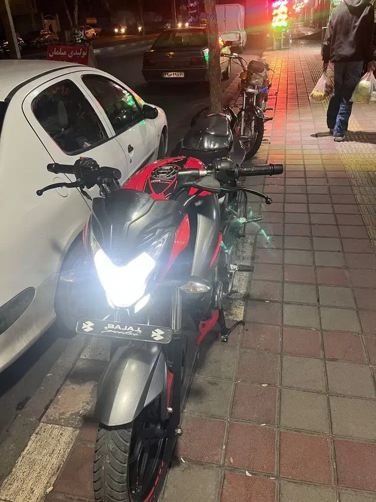 ns200 مدل ۹۷  ان اس ۲۰۰|موتورسیکلت|تهران, مشیریه|دیوار