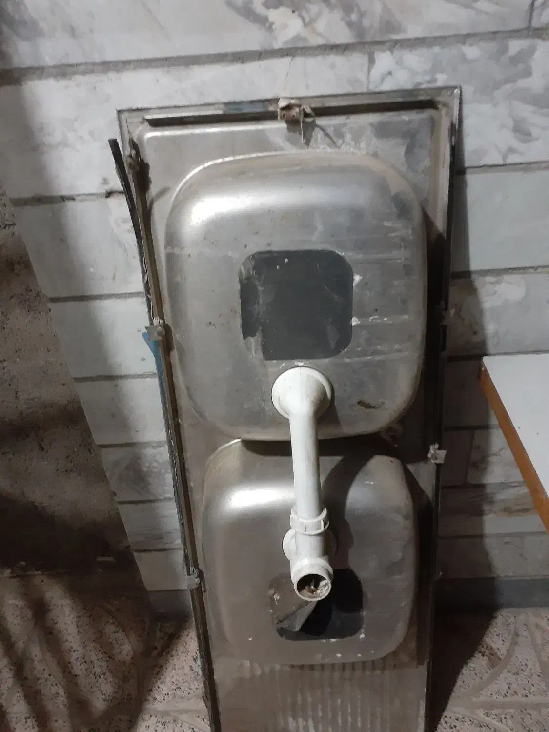 سینگ ظرف شویی دوقلو|مصالح و تجهیزات ساختمان|چهارباغ, |دیوار