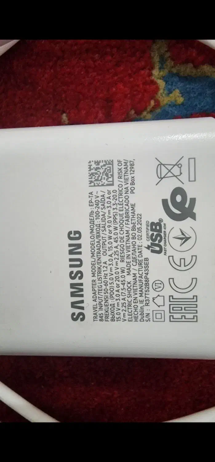 شارژر سامسونگ|لوازم جانبی موبایل و تبلت|کاشمر, |دیوار