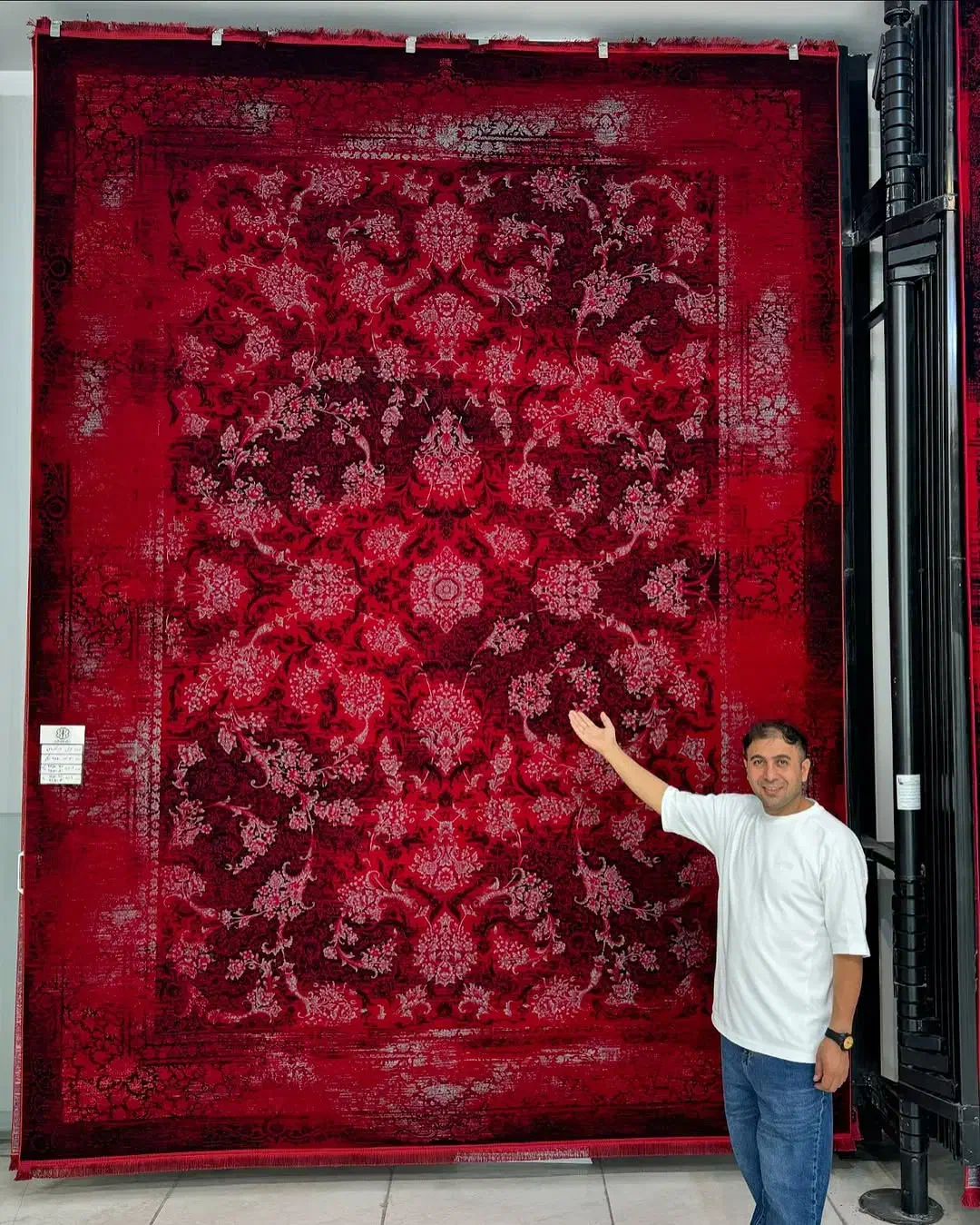 فرش ملک۷۰۰شانه لاکی ۲۵۰۰ جدید|فرش|بوشهر, |دیوار