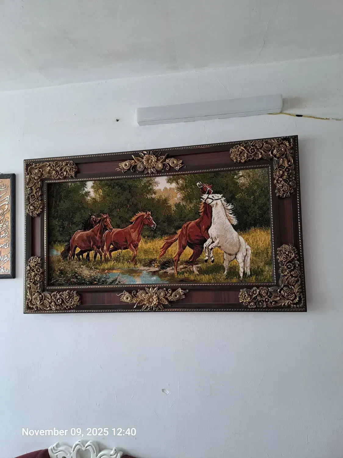 تابلو فرش با طرح زیبا|تابلو فرش|بروجرد, |دیوار