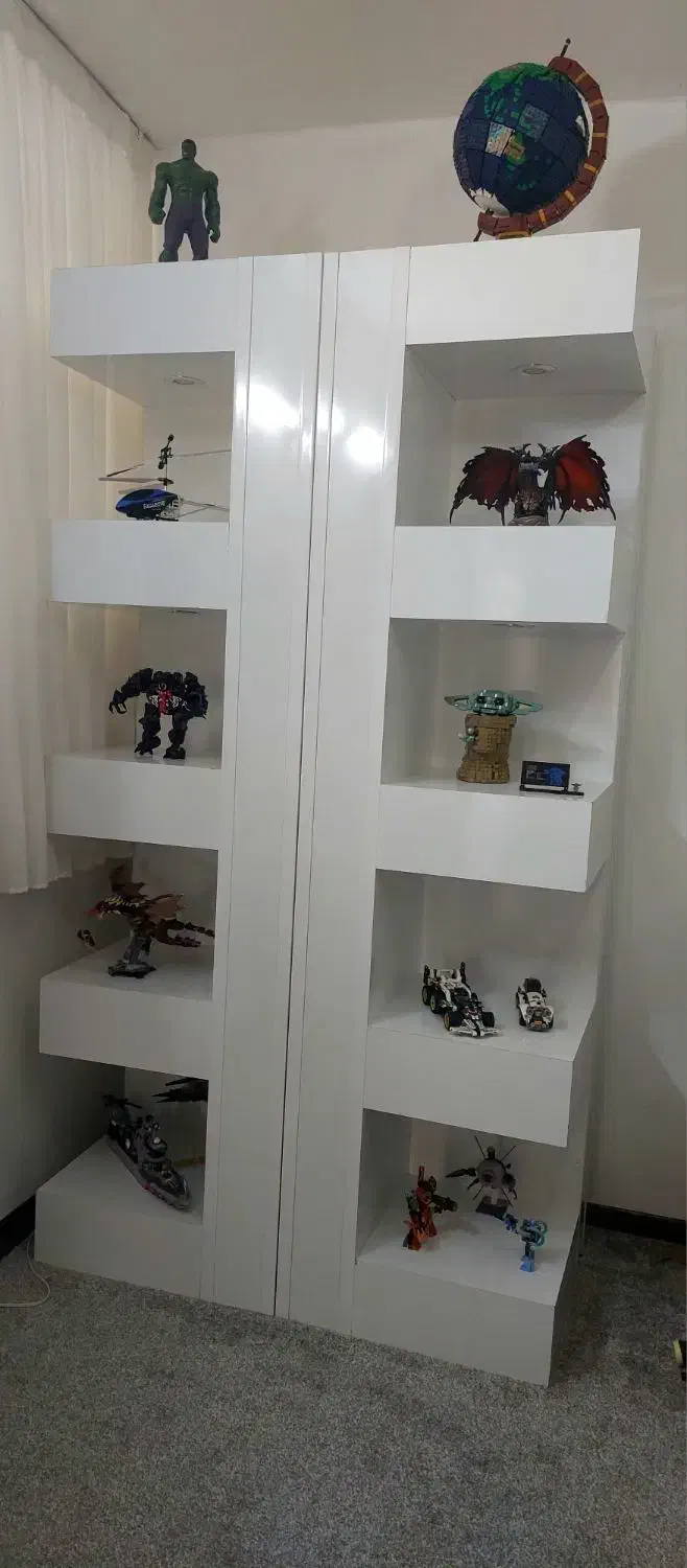 کتابخانه|کتابخانه، شلف، قفسههای دیواری|شاهینشهر, فیض|دیوار