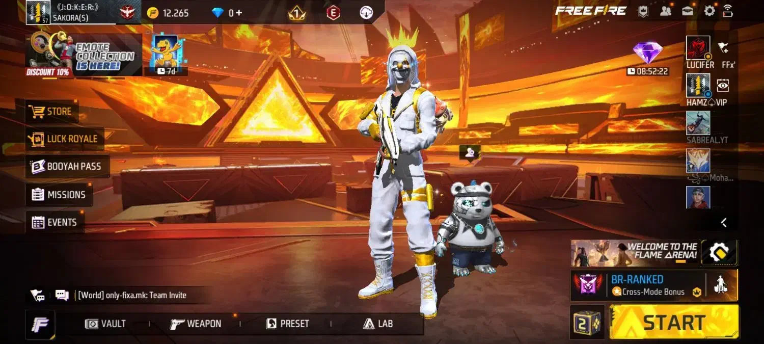 اکانت فیری فایر|کنسول، بازی ویدئویی و آنلاین|مشکین‌دشت, |دیوار