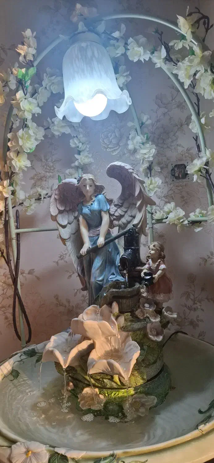 مجسمه اب نما فرشته|مجسمه، تندیس، ماکت|هشتگرد, شهرک پارسیان|دیوار