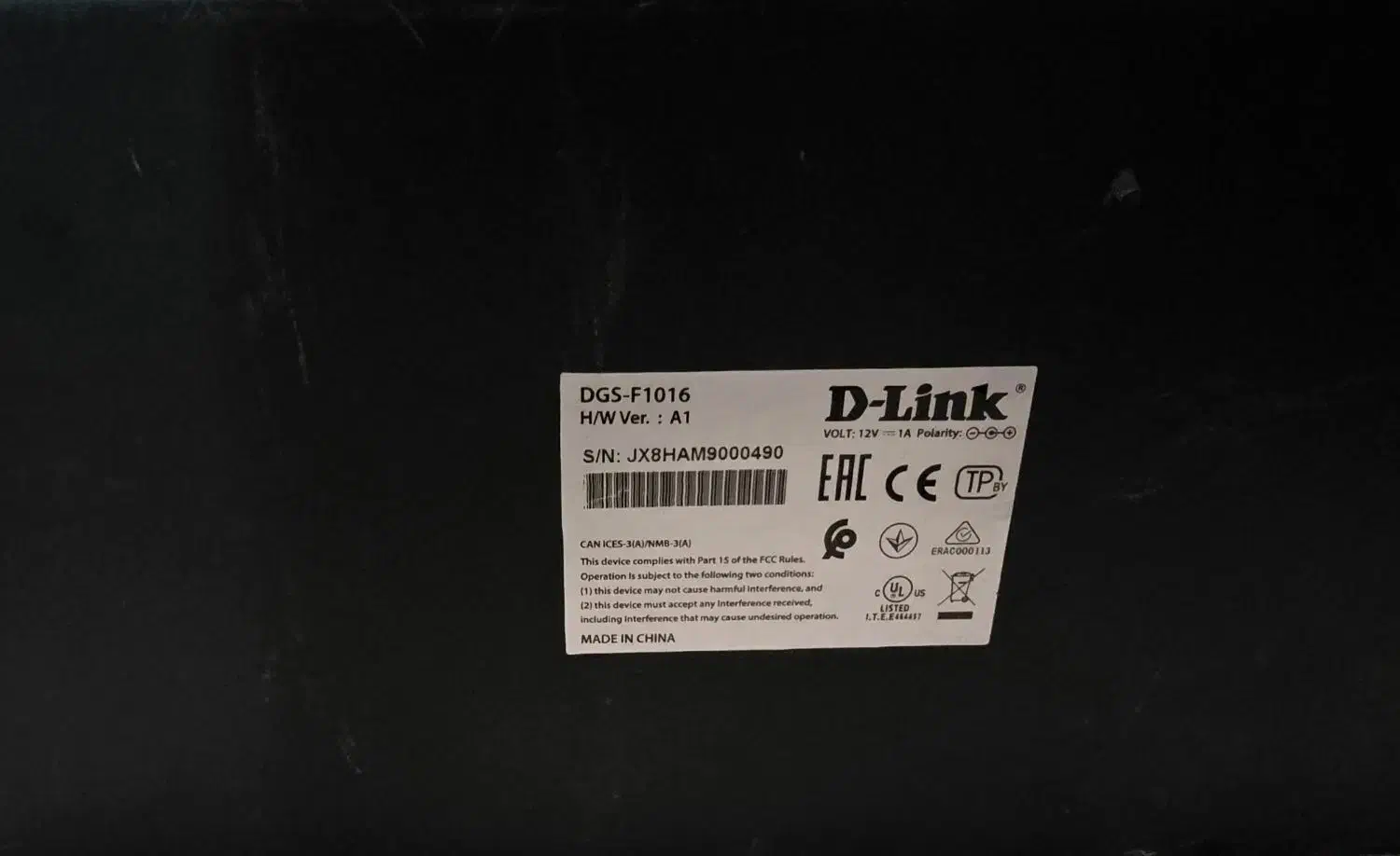 سوئیچ ۱۶ پورت|مودم و تجهیزات شبکه|هشتگرد, شهرک صبا سوله|دیوار