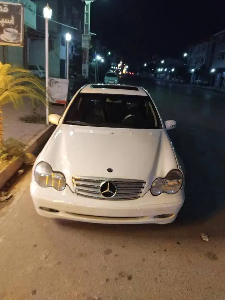 بنز c240اتومات سفید ۲۰۰۲|خودرو سواری و وانت|قائم‌شهر, |دیوار