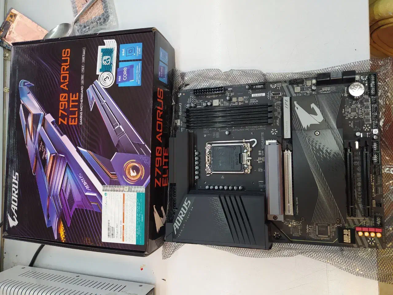 مادربرد z790Gigabyte Aorus elite|قطعات و لوازم جانبی رایانه|تهران, شهرک شریعتی|دیوار